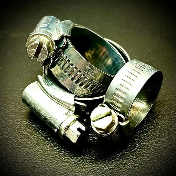 Fixaball Genuine Jubilee Hose Fuel Liquid Gas Clip Clamps Zinc BZP
