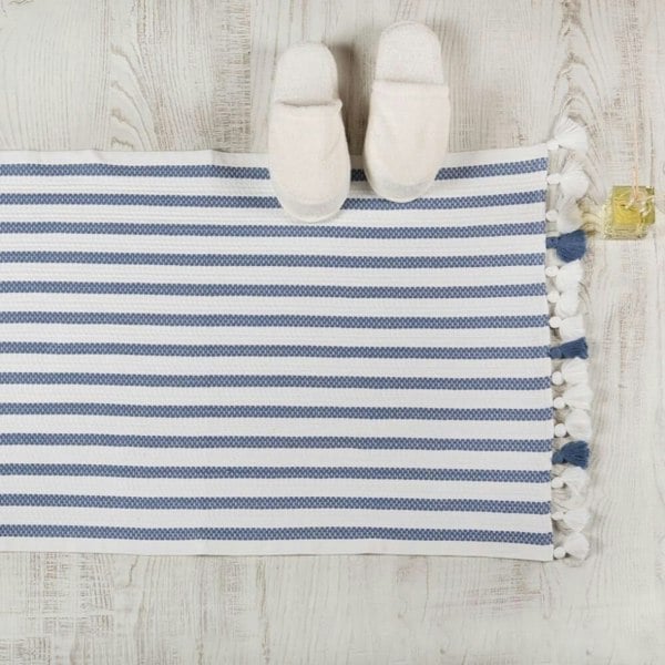 Cotton Mat with Tassels