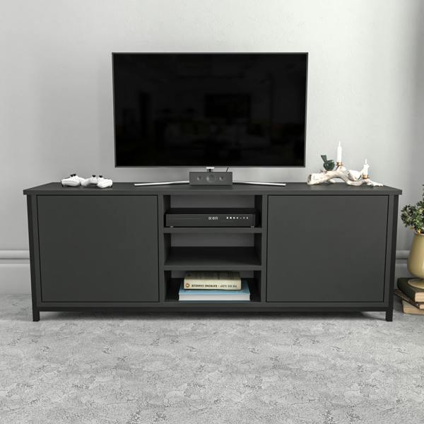 Decorotika Otis Modern Tv Stand TV Cabinet for TV's up to 63"