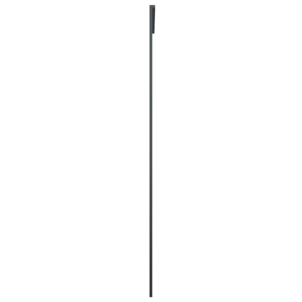 Berkfield Sliding Door Frosted ESG Glass and Aluminium 102.5x205 cm Black