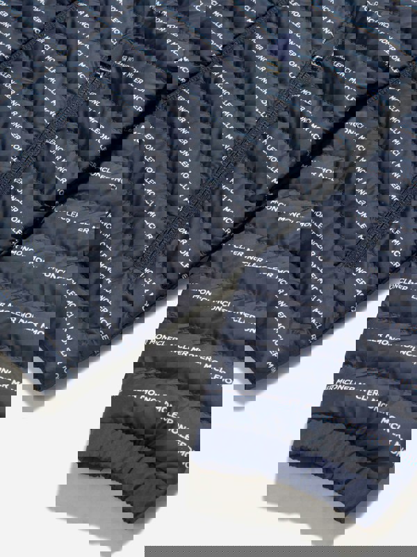 Moncler Enfant Boys Down Padded Logo Print Bergo Jacket