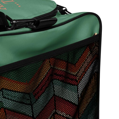 Anchor & Crew Vibrant Motif Pattern Weekender Duffle Bag
