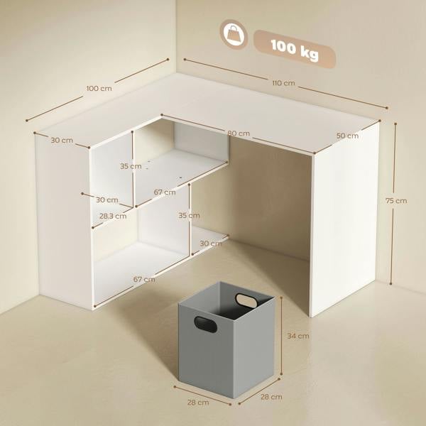 L-shape Computer Desk