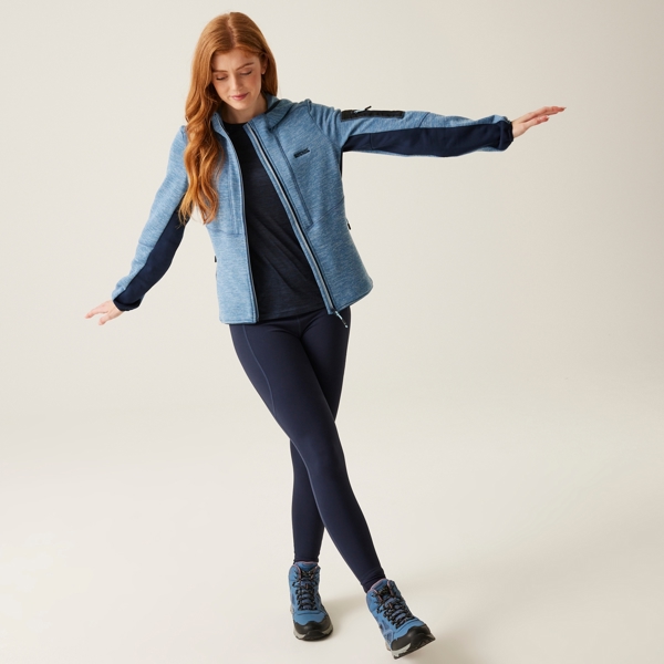 Regatta Women's Kemilia Fleece Jacket - Coronet Blue / Navy