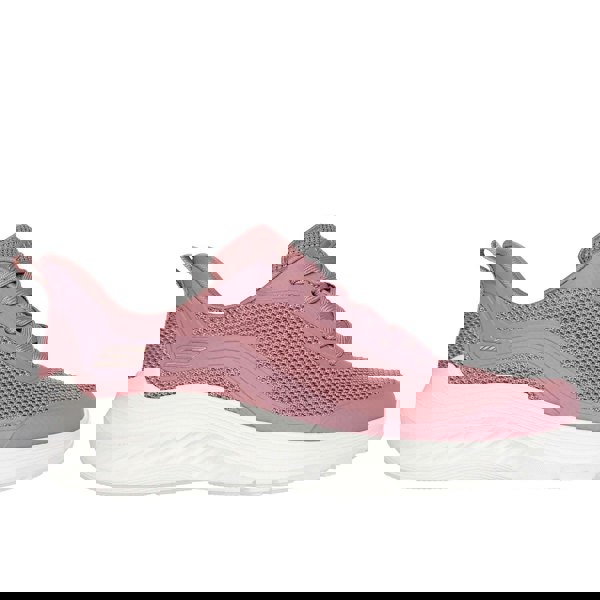 Skechers Bobs Squad Waves Still Wading Women's Trainers in Rose