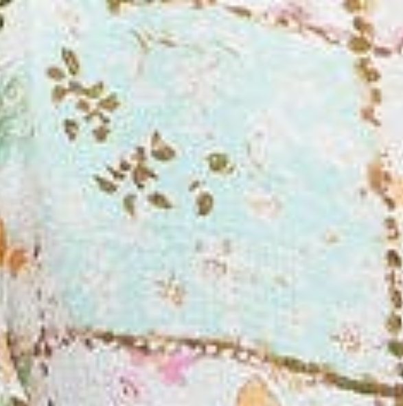 Izabel London Printed 3/4 Sleeve V-Neck Blouse