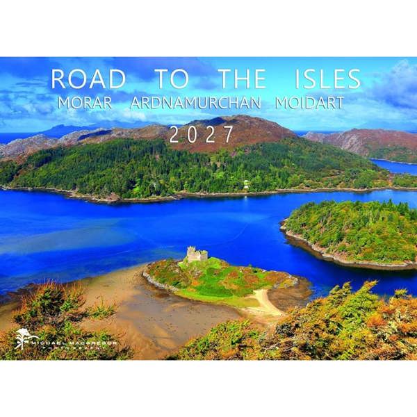 Michael MacGregor, Road to the Isles Calendar 2027, Wall Calendars, Month To View, Travel, Gift