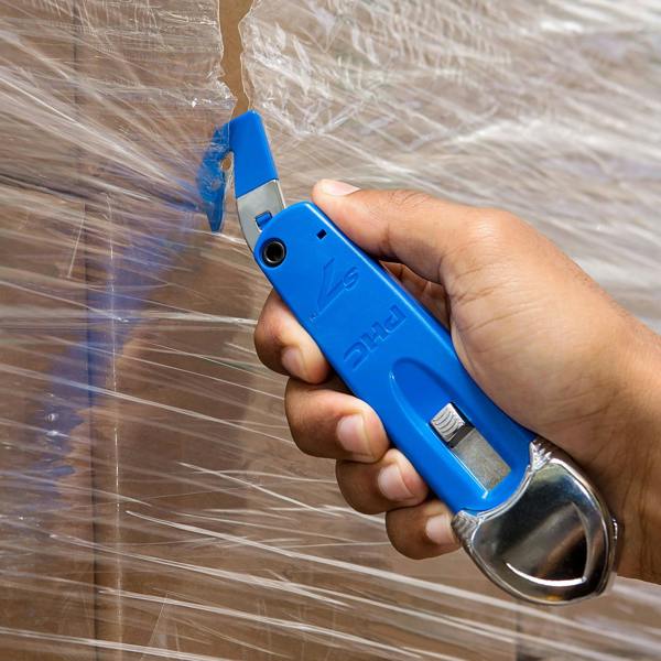 PHC Premium Multi Functional Safety Knife with Guard & Springback Blade - DaltonSafety