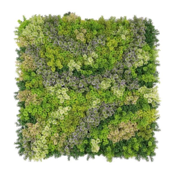 Light Green Moss Wall Panel 1m x 1m – Artificial Living Wall