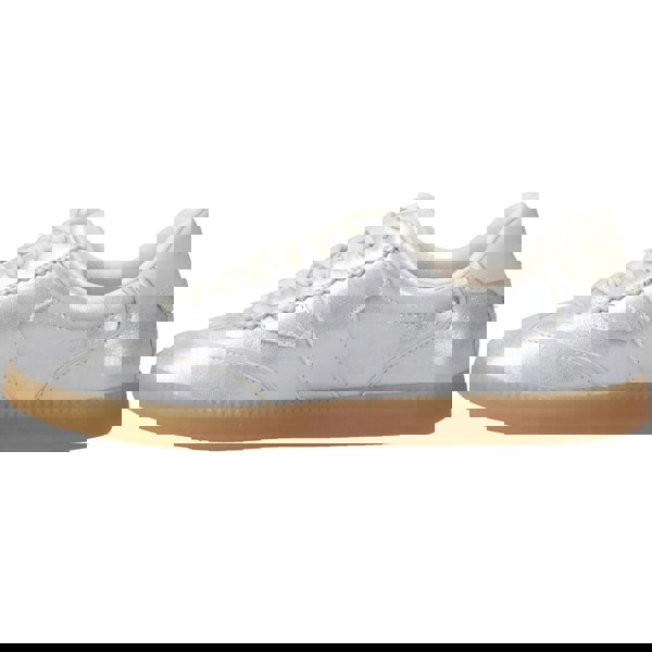 TOMS Collins Leather Women's Silver Trainers