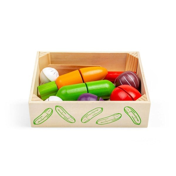 Bigjigs Toys Cutting Veg Crate