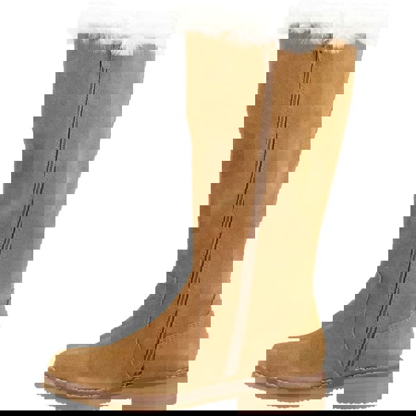 Hush Puppies Millie Long Women's Boots in Tan