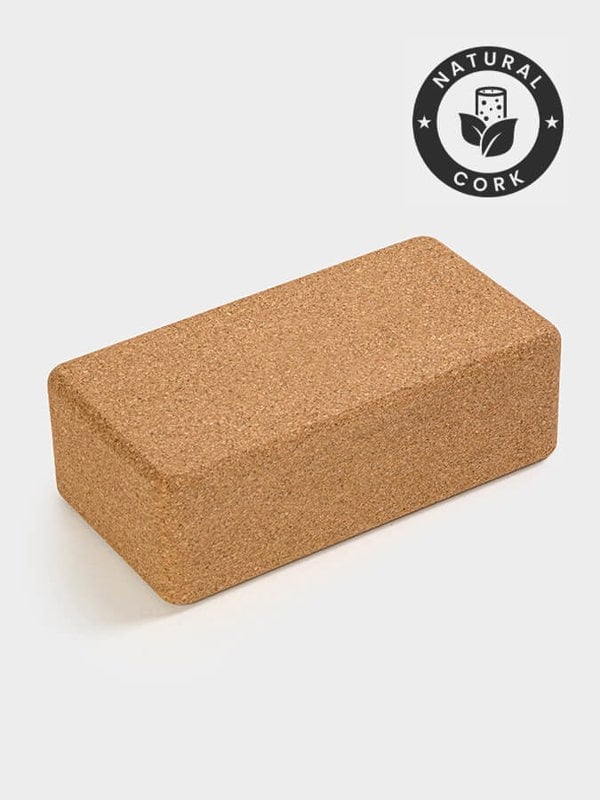 Yoga Studio The Comfortable Cork Yoga Block (Unbranded)