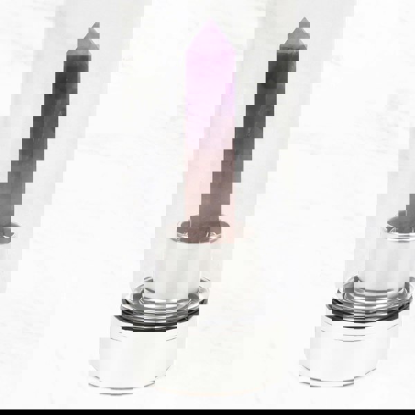 Myga Amethyst Crystal Glass Water Bottle