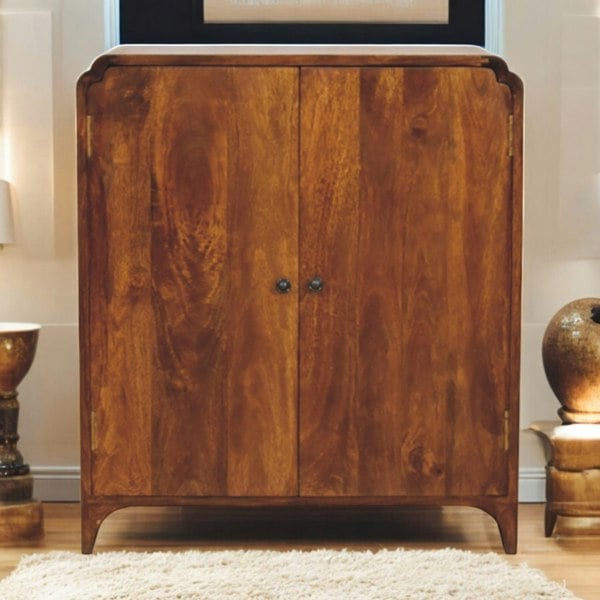 Artisan Furniture Solid Wood Newton Chestnut Cabinet