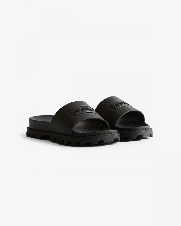 Hunter Womens Vegan Synthetic Slider
