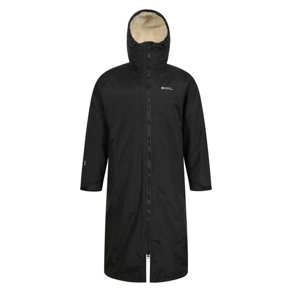 Mountain Warehouse Mens Tidal Waterproof Robe - Black - 