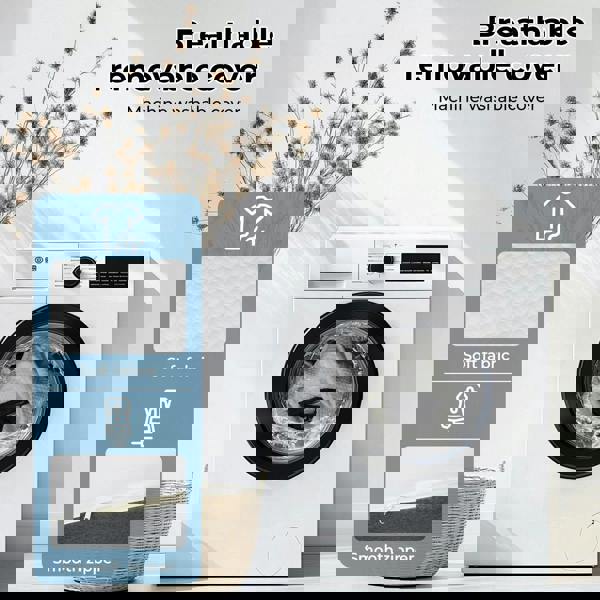 Lavio Wedge Pillow Acid Reflux Memory Foam Pregnant Reading Support Anti-snoring