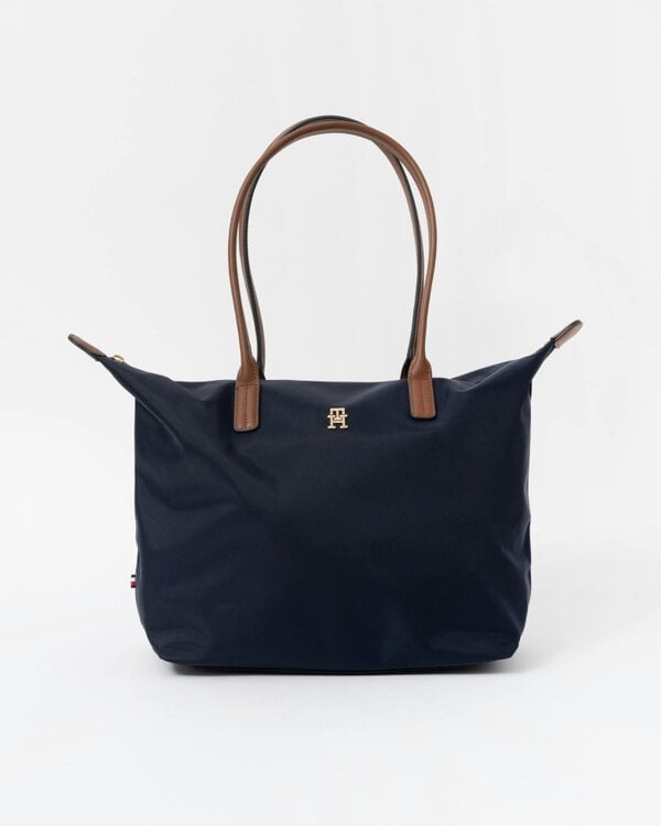Tommy Hilfiger Popette Womens Tote Bag - Space Blue