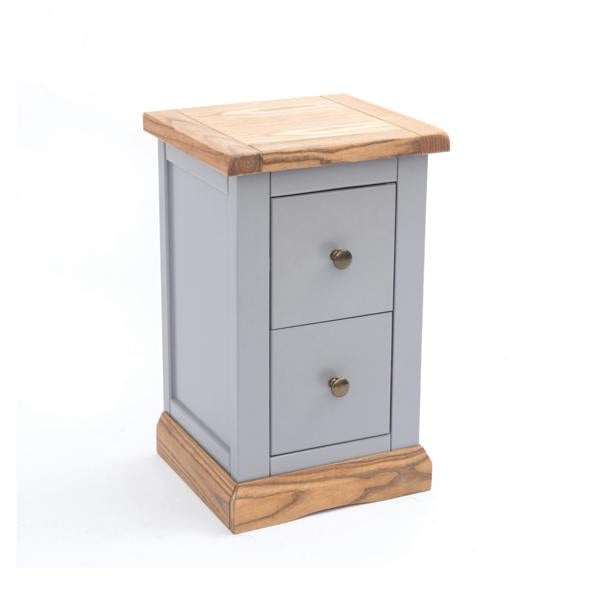 Cabinet Bits Biccari 2 Drawer Petite Bedside Table