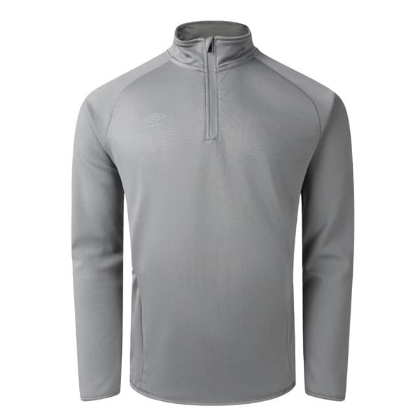 Umbro Mens Sportswear Quarter Zip Sweatshirt - Griffin - 
