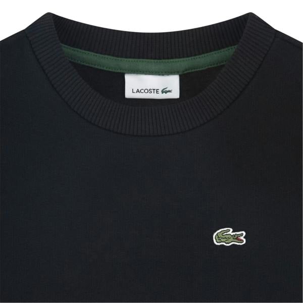 Lacoste Childrens/Kids Logo Crew Neck Sweatshirt - Black - 
