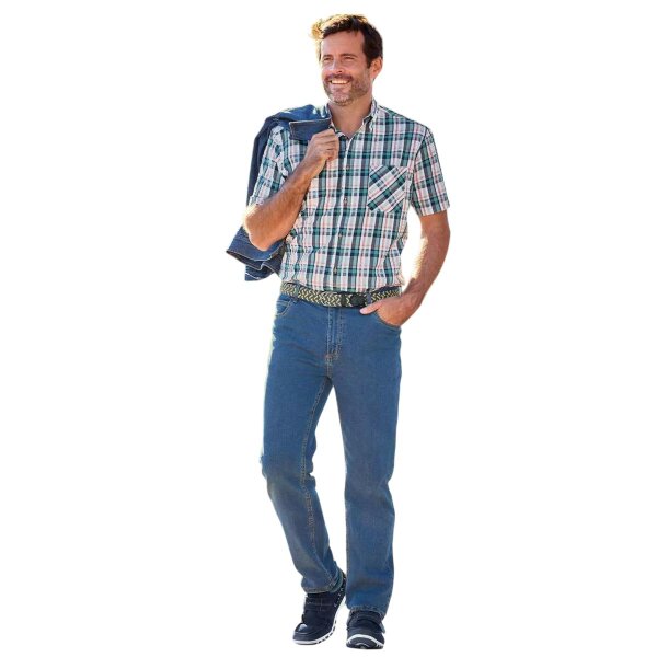Atlas For Men Mens Stretch Regular Jeans - Blue