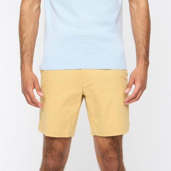 Gabicci V54GV01 Mens Cooper Stretch Twill Shorts Gabicci Vintage - BUTTER