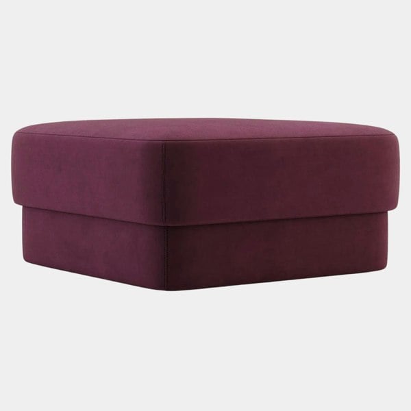 Domkapa Nata Velvet Upholstered Pouf