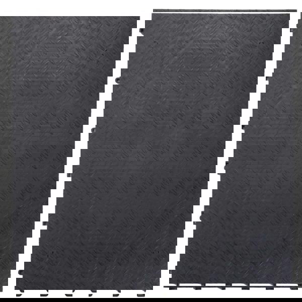 Nicoman Modular Interlocking Ribbed & Solid Garage Floor Tiles