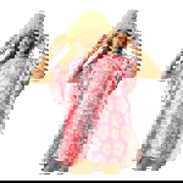 Regatta Childrens/Kids Petal Hooded Towel - Pink Haze - 