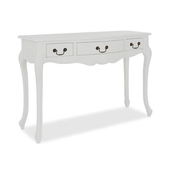 Statement Furniture Juliette Dressing Table Set with Table, Mirror and Stool. French Vanity Unit