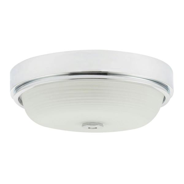 Sensor IP44 Bathroom Ceiling Light in Chrome with Multi Functions Image 4