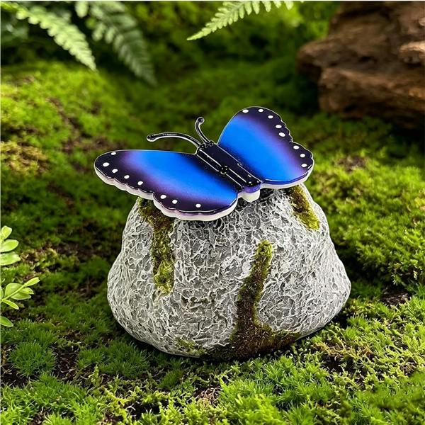 Leaper Simulation Butterfly Decorative Light for Lawn