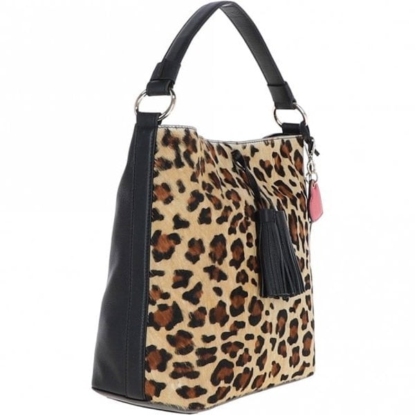 Ashwood Womens Leather Hobo Bag