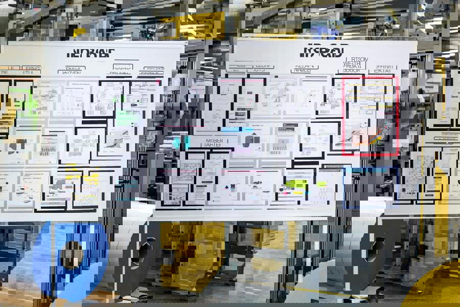 Durable DURAFRAME Magnetic Document Signage Frame for Metal | 5 Pack | A4 Black