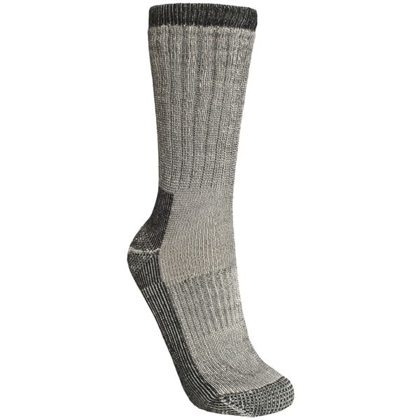 Trespass Men's Stroller Merino Wool Hiking Boot Socks (1 Pair) - Grey Marl