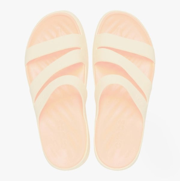 Crocs 209587-78Z GETAWAY STRAPPY Womens Sandals Golden Hour