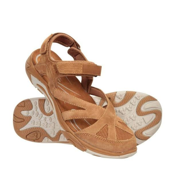 Mountain Warehouse Womens/Ladies Sussex Wolverine Suede Sandals - Brown - 