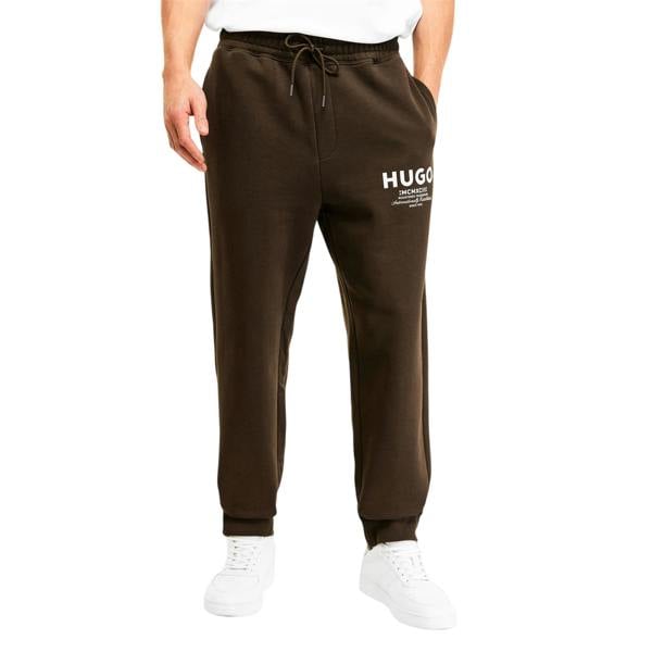 Hugo Mens Nevez Slim Joggers - Dark Brown - 