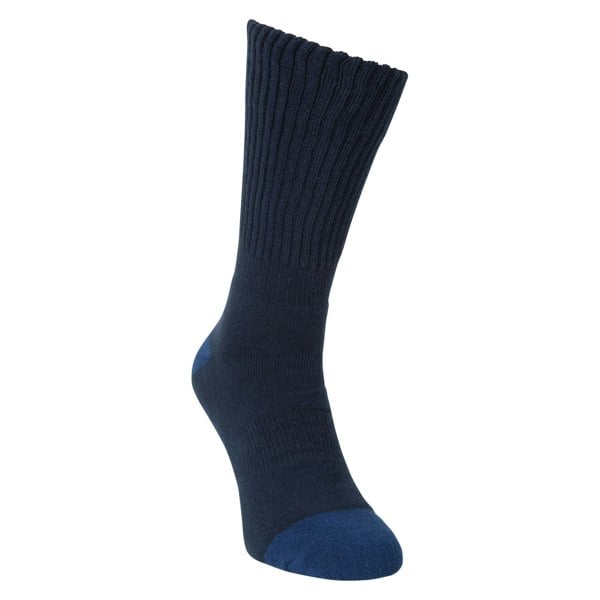 Mountain Warehouse Mens Double Layered Anti-Chafe Boot Socks - Navy