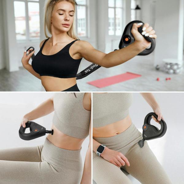 Bodi-Tek SPORTS PERCUSSION MASSAGE GUN WITH LATERAL ACTION BELT