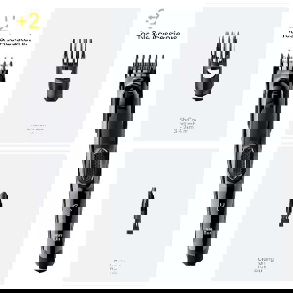Braun Clippers Series 5 HC5510 Black Hair Clipper - Additional 6