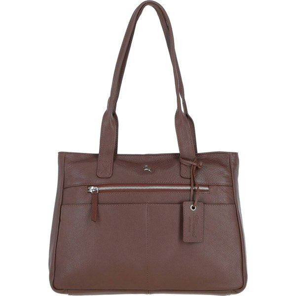'London' Real Leather Shoulder Bag: london