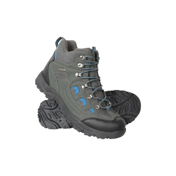 Mountain Warehouse Men's Adventurer Waterproof Hiking Boots - Dark Grey