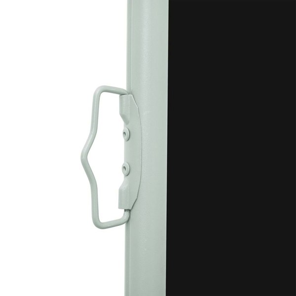 Berkfield Patio Retractable Side Awning 170x300 cm Black