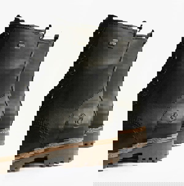 Remonte Womens Leather Ankle Zip Boots Black