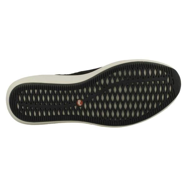 Clarks Ladies Clarks Elasticated Strap Detailed Trainers Un Rio Knit