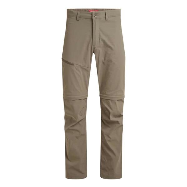Craghoppers Mens NosiLife Pro III Convertible Trousers - Pebble - 