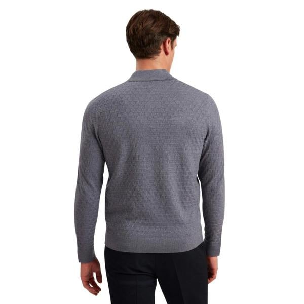 Ted Baker MMK MORAR Ls T Stitch Knitted Polo 5